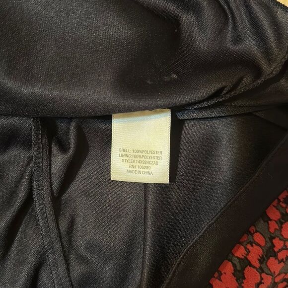 francesca’s M mi ami Godet Pink Animal Print Ruffle Inset Hem Mini Skirt - Picture 7 of 8